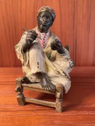 Franz Bergmann Bronzeskulptur - Wiener Werkstätten ca. 1900